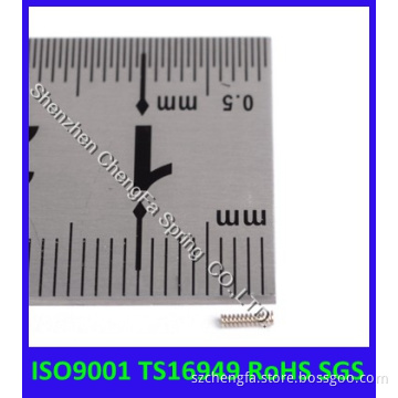 ISO9001 Ts16949 Stainless Steel Mini Coil Spring